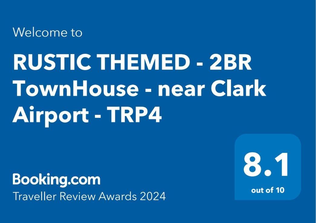 Rustic Themed - 2Br Townhouse - Near Clark Airport - Trp4 Διαμέρισμα Mining Εξωτερικό φωτογραφία